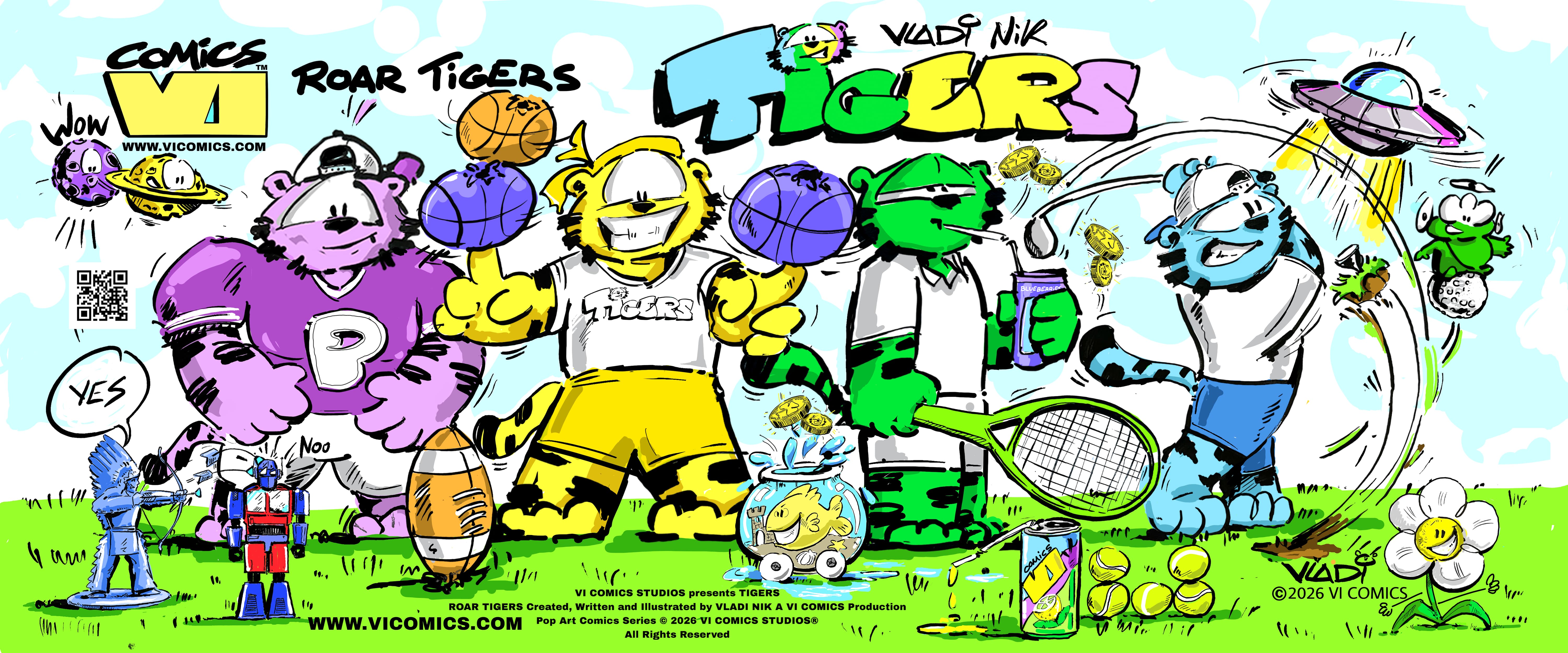 TiGERS by VLADI NIK Comic Con Bg 2026