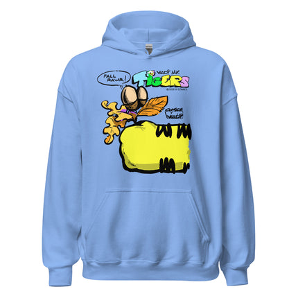 TIGERS Yellow Tiger FALL RAWR Blue Hoodie – VI COMICS – Art VLADI NIK