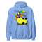 TIGERS Yellow Tiger FALL RAWR Blue Hoodie – VI COMICS – Art VLADI NIK