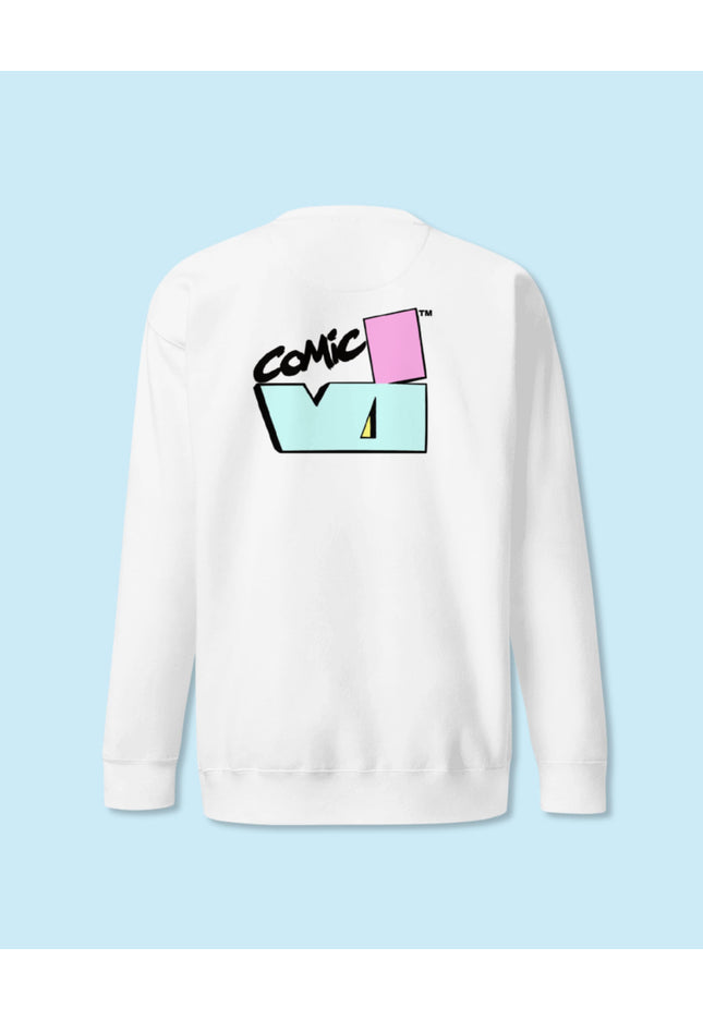 Cozy VI Comic logo sweatshirt for everyday wear