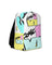 VI Comic logo tote bag with vibrant pop art design