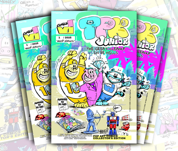 TPK Junior comic by VI COMIC