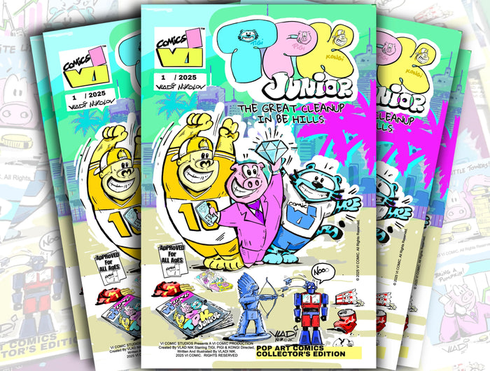TPK Junior comic by VI COMIC