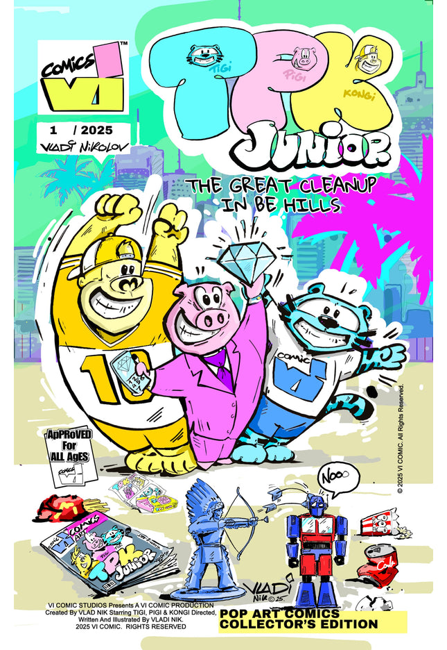 TPK Junior comic issue 1 by VI COMIC
